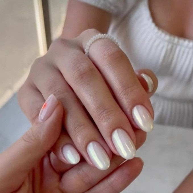 Premium Elegant Glossy Press-On Nail Art Kalsten