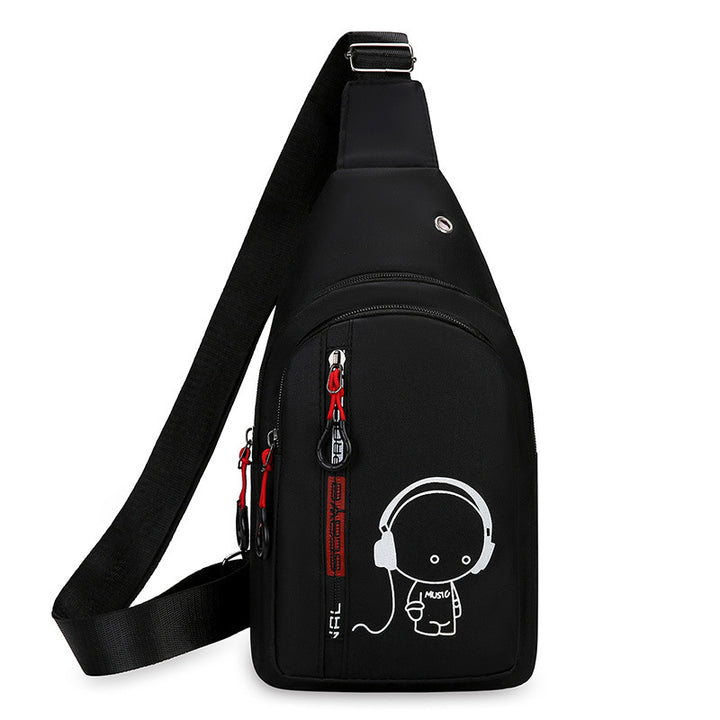 Trendy Street Style Sling Backpack Kalsten