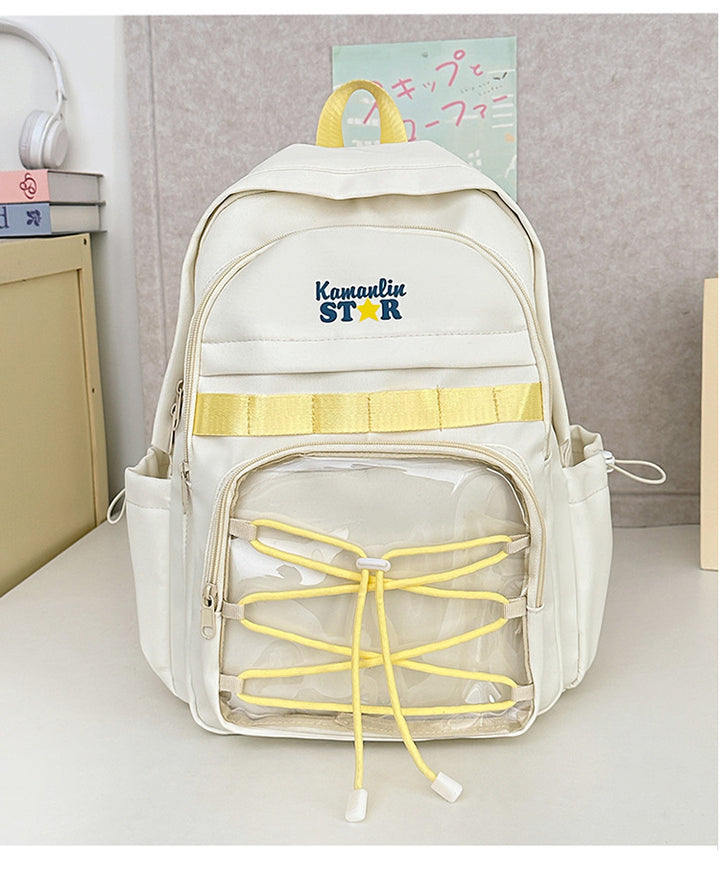 Transparent Front School Backpack