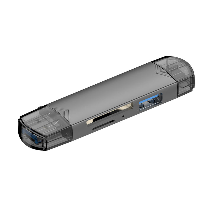 Multi-Format Memory Card Reader with USB-C and USB Compatibility Kalsten