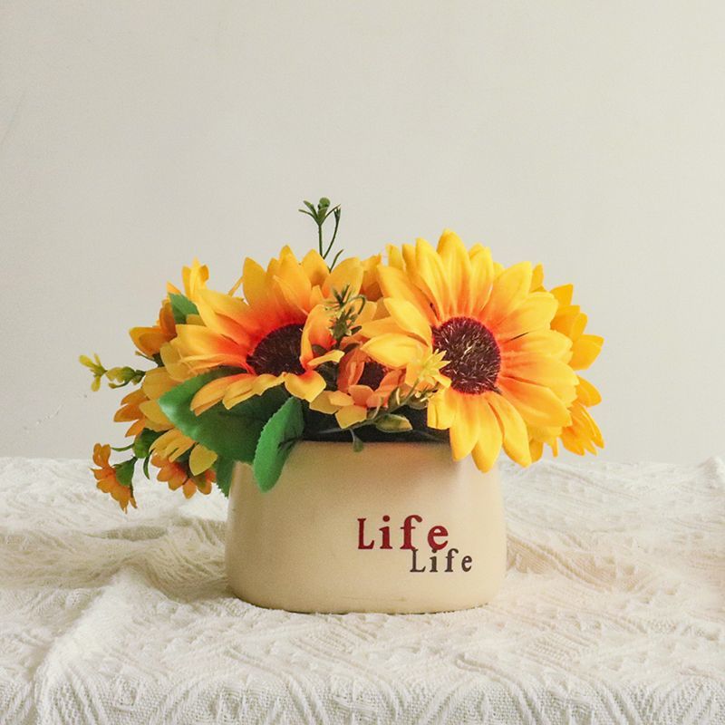 Lifelike Faux Greenery Plant Arrangement