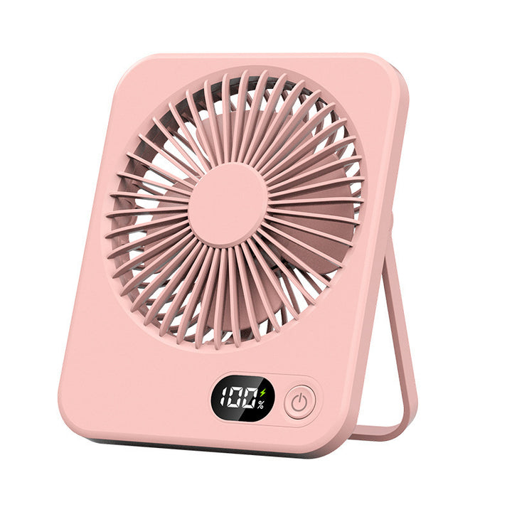 Women's Portable Table Fan with LCD Display Kalsten