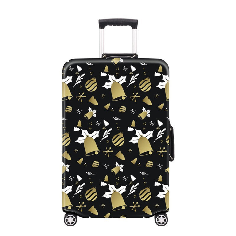 Women's Hard Shell Suitcase with Modern Geometric Design Kalsten