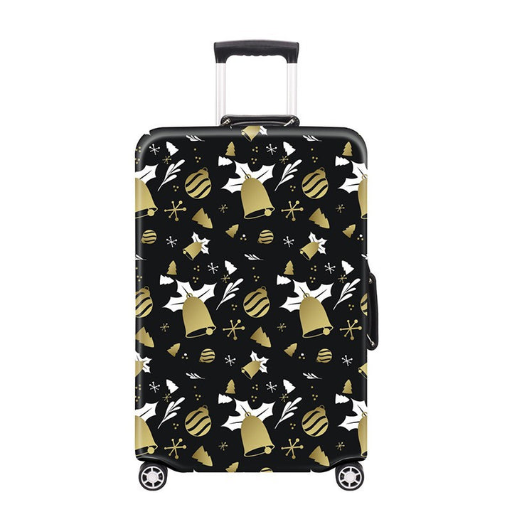 Women's Hard Shell Suitcase with Modern Geometric Design Kalsten