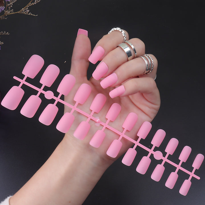 Matte Finish Press-On Nail Set Kalsten