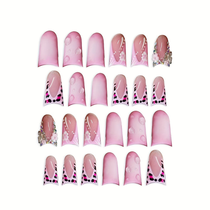 Decorative Press-On Nail Art Set Kalsten