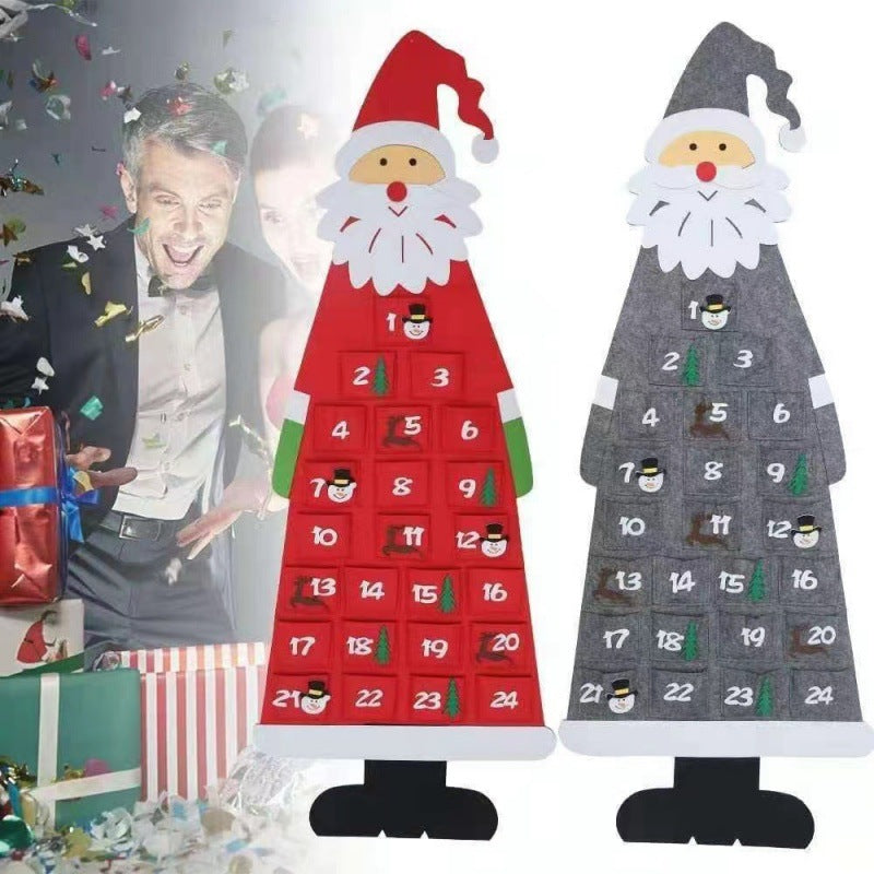 Christmas Advent Calendar Wall Hanging Kalsten