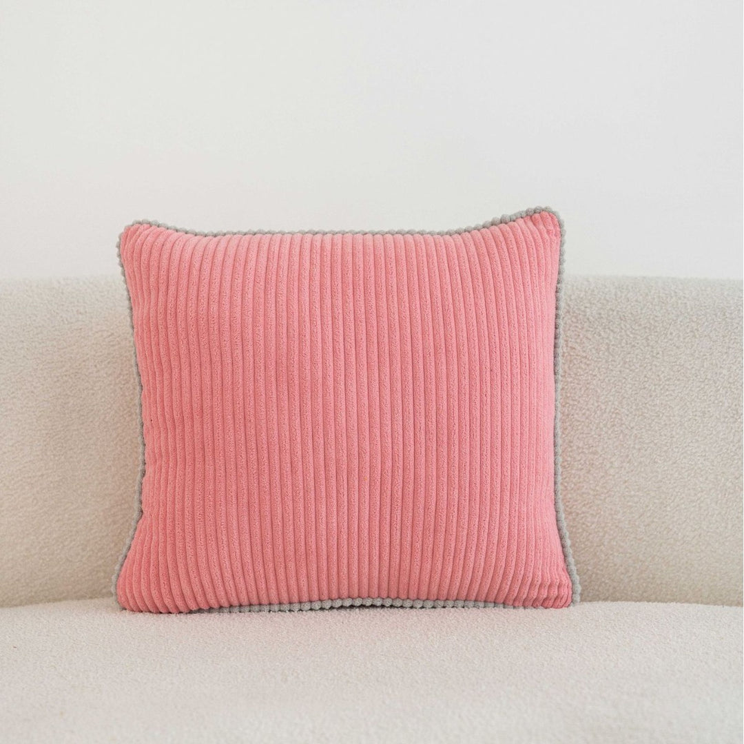 Textured Corduroy Decorative Pillow