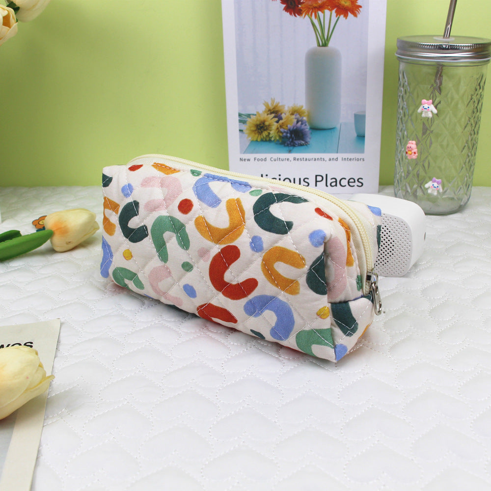 Quilted Zip Pencil Case Kalsten