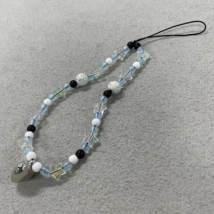Beaded Heart Pendant Necklace Kalsten