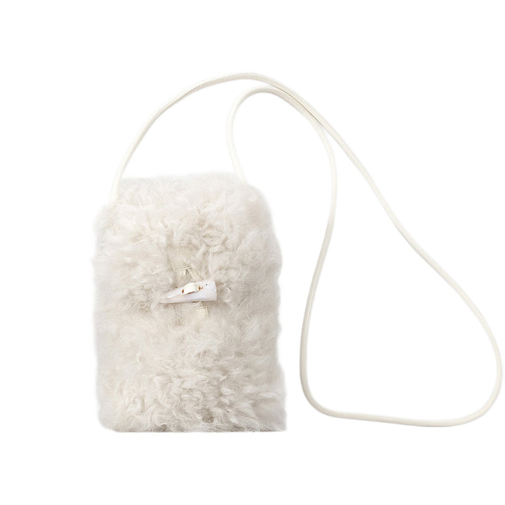 Luxurious Faux Fur Crossbody Bag