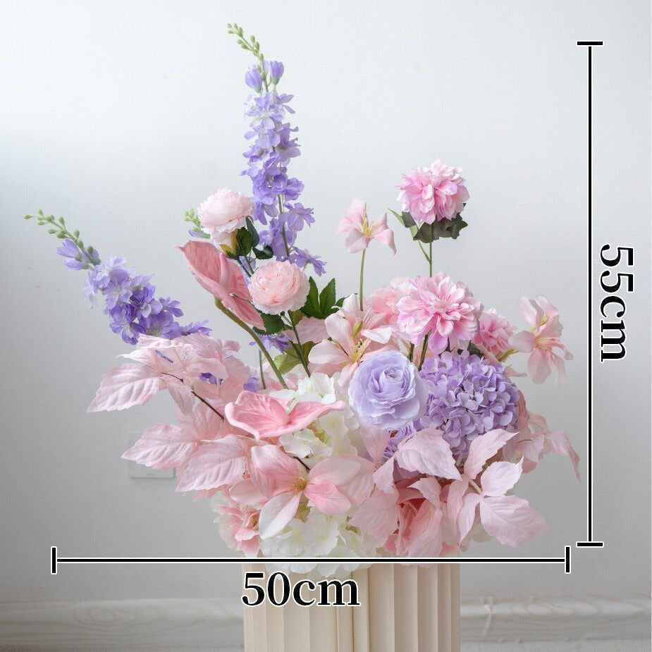 Lifelike Floral Display Arrangement