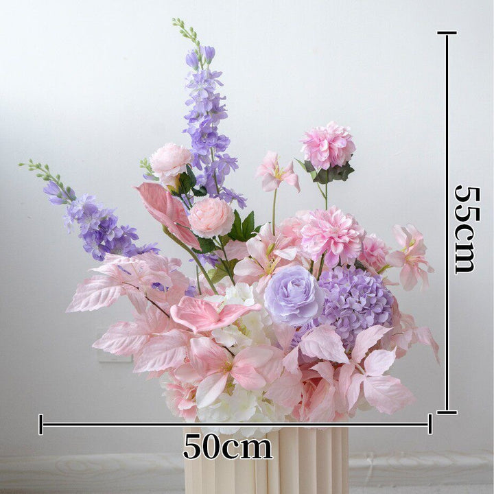 Lifelike Floral Display Arrangement