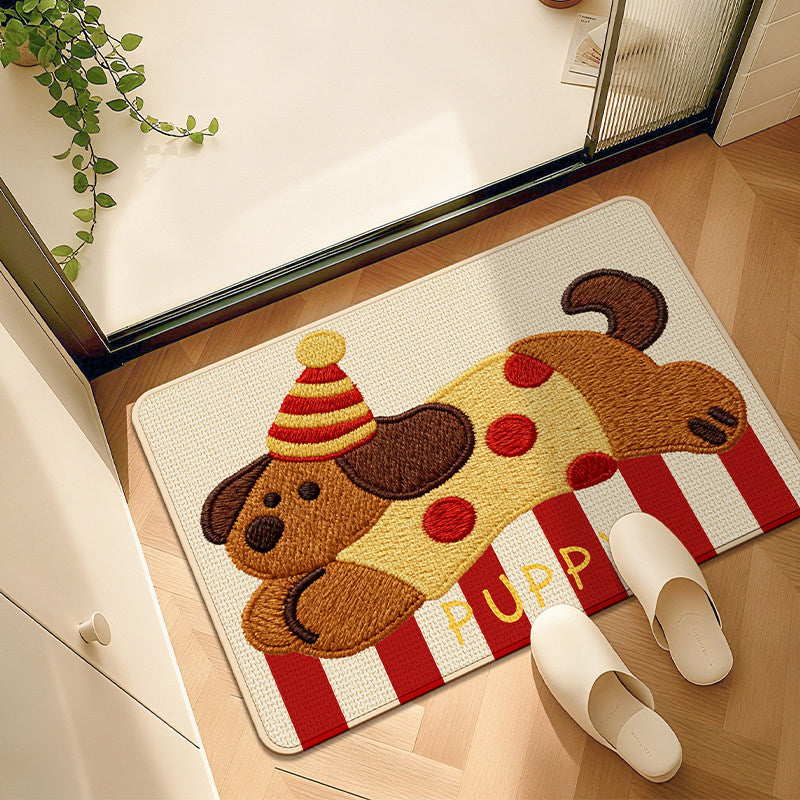 Decorative Bathroom Mat Kalsten
