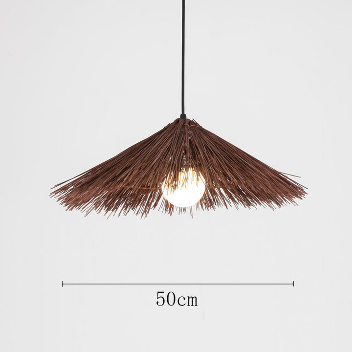 Organic Woven Pendant Light
