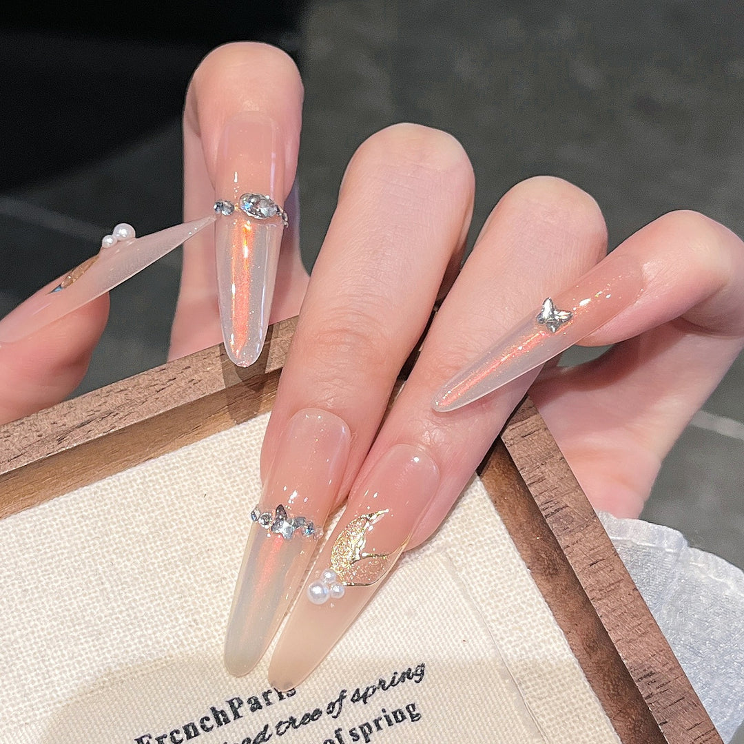 Artistic Acrylic Press-On Nail Designs Kalsten