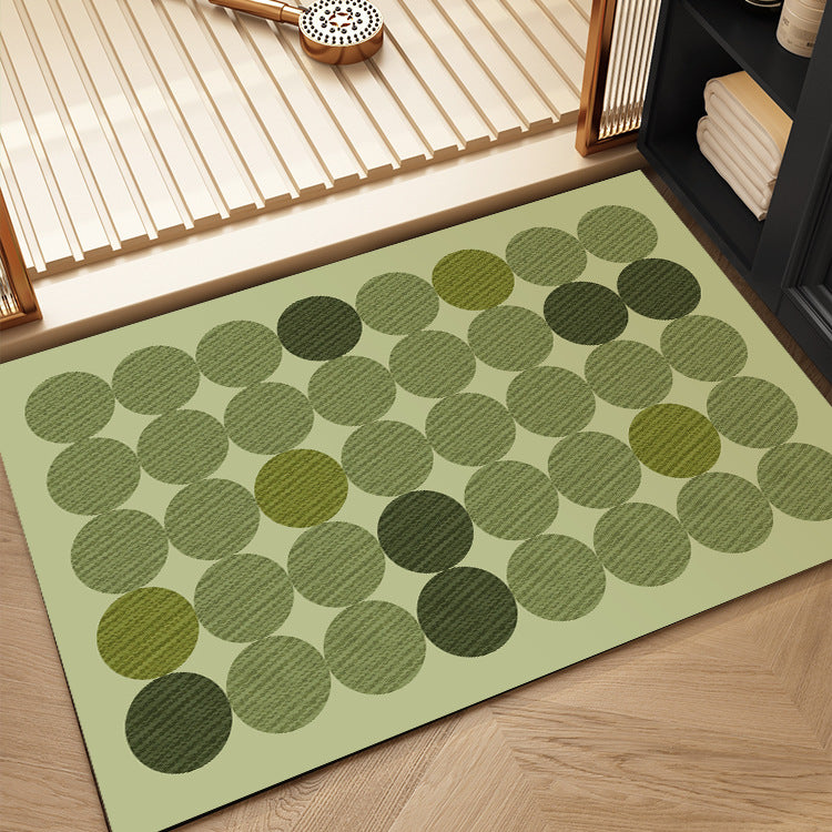 Geometric Patterned Bath Mat