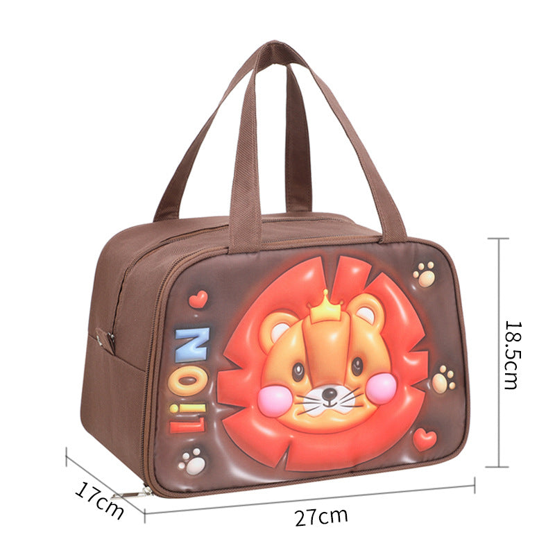Fun Penguin-Themed Lunch Bag