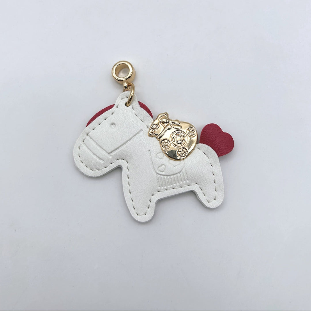 Animal-Shaped Leather Keychain Kalsten