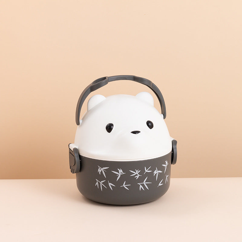 Cartoon Animal-Themed Lunch Container