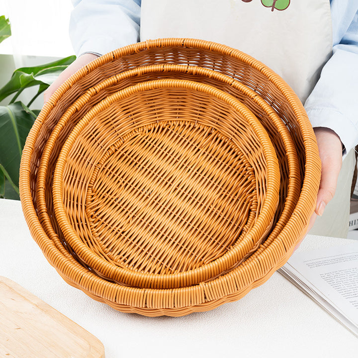 Artisan Woven Decorative Basket Kalsten