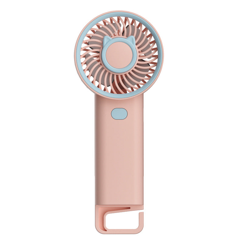 Ladies portable hand fan with cat design Kalsten