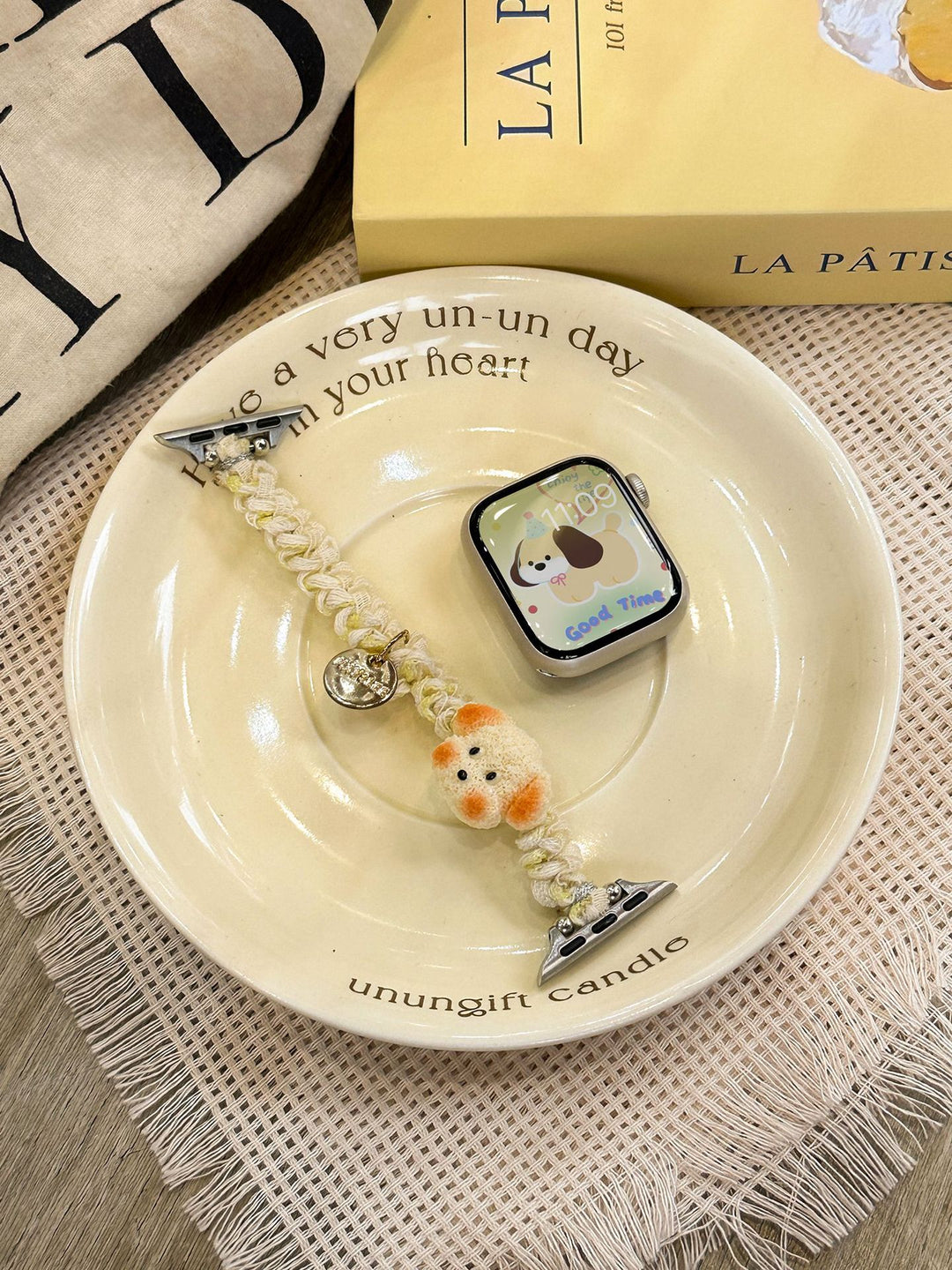 Cute Plush Dog Charm Bracelet Kalsten