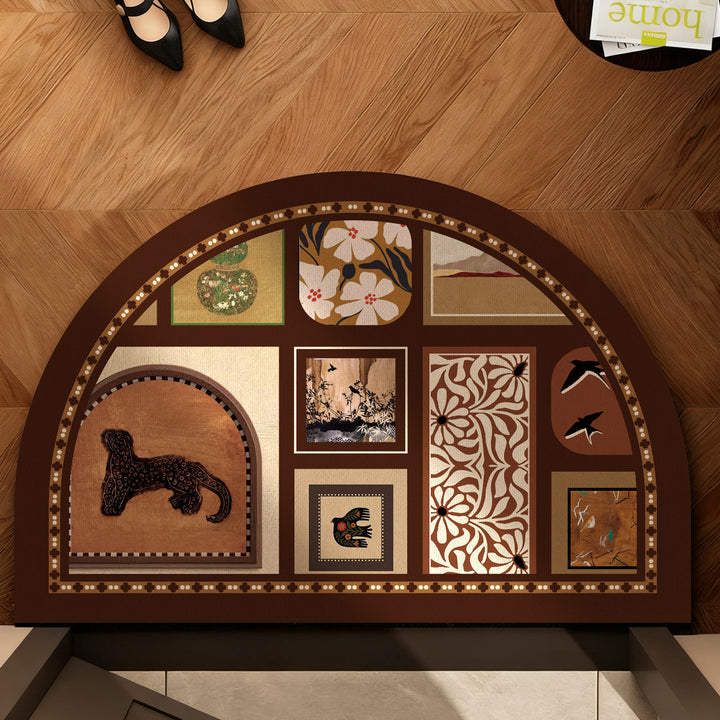 Decorative Bird Theme Rug