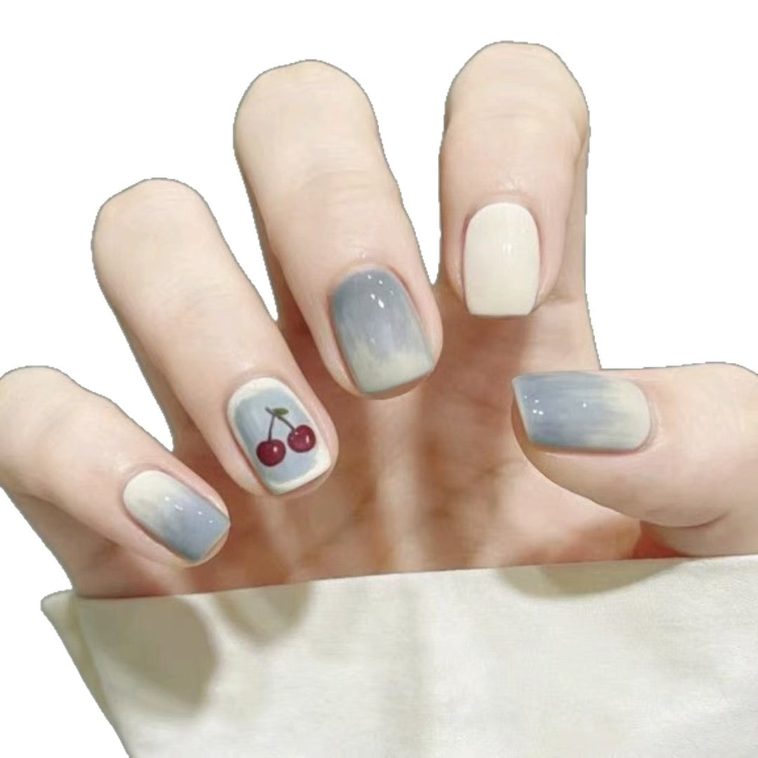Artistic Nail Art Set with Cherry Design Kalsten