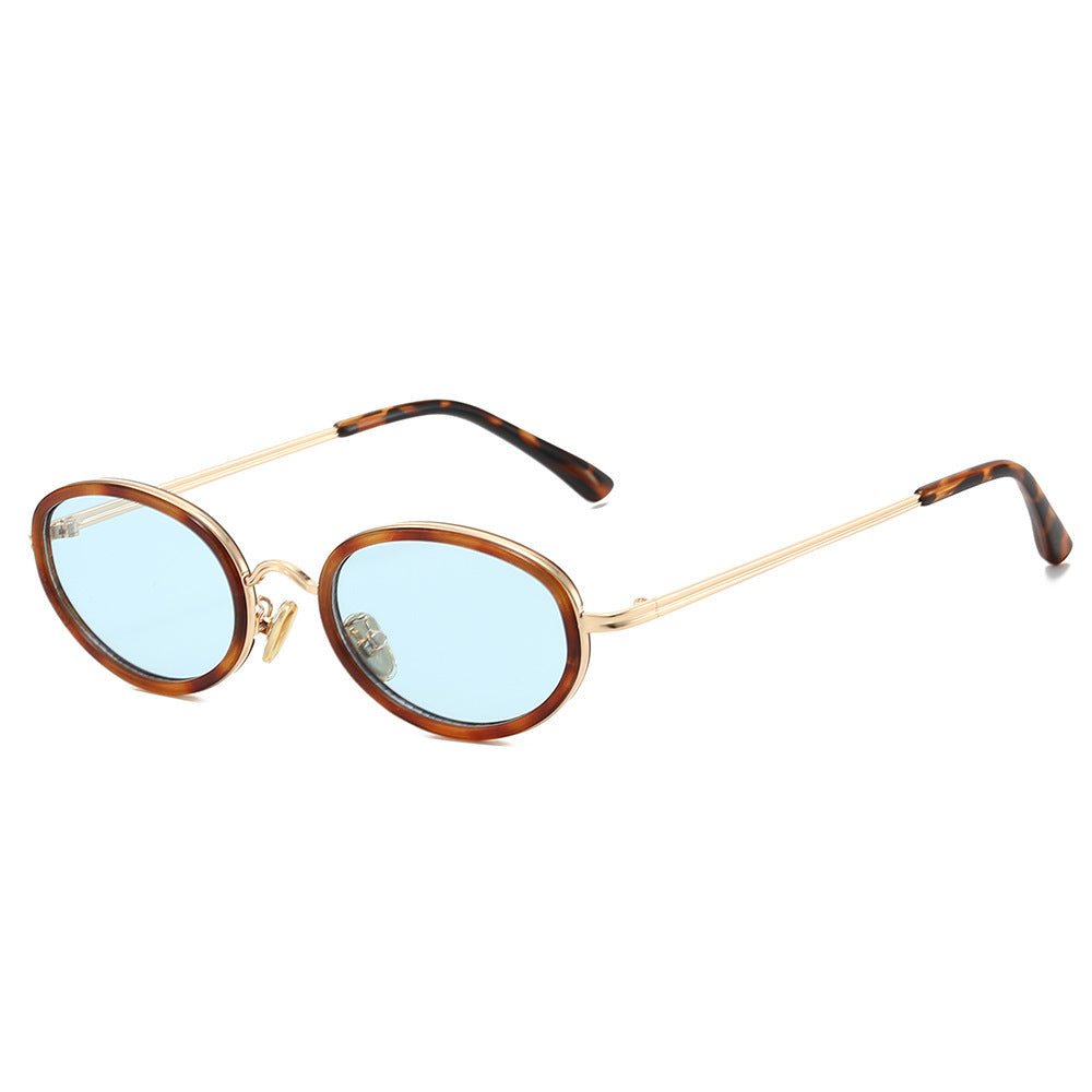 Vintage-Inspired Lightweight Oval Sunglasses Kalsten