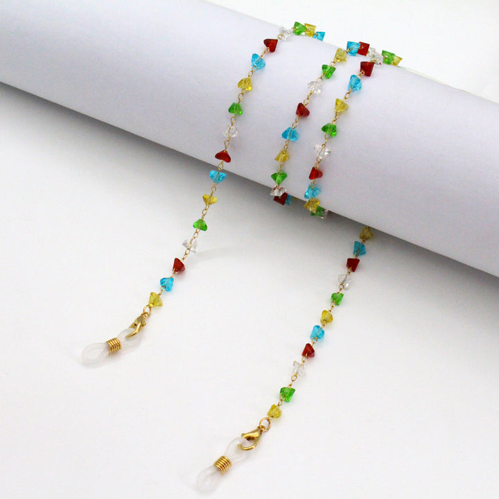 Artistic Gemstone Eyewear Chain Kalsten