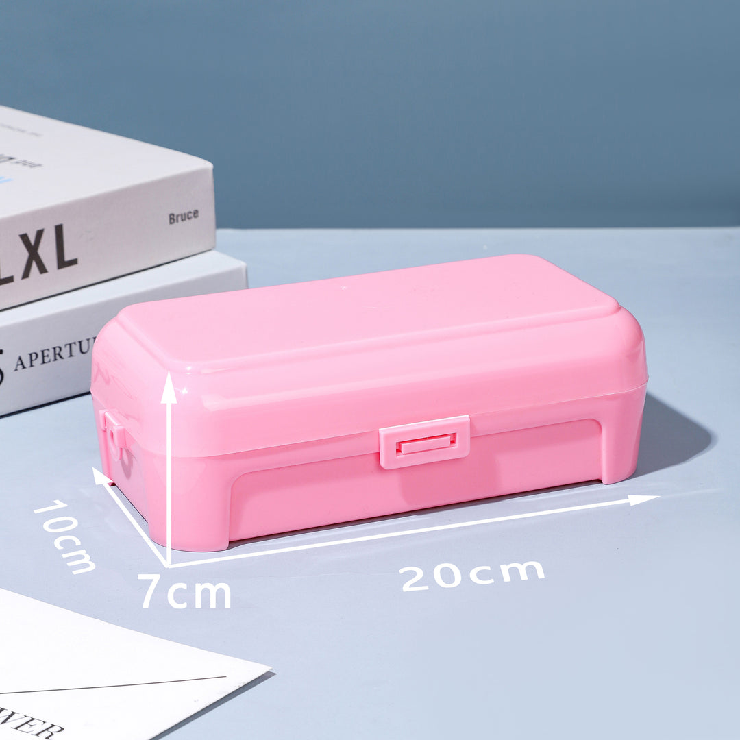 Clear Multi-Compartment Organizer Box Kalsten