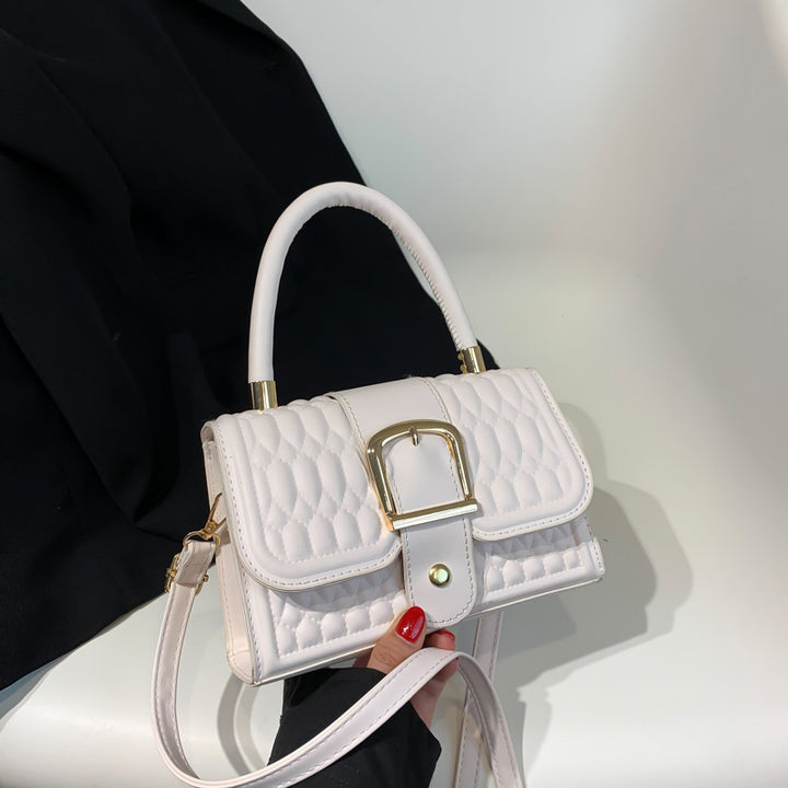 Quilted Structured Handbag
