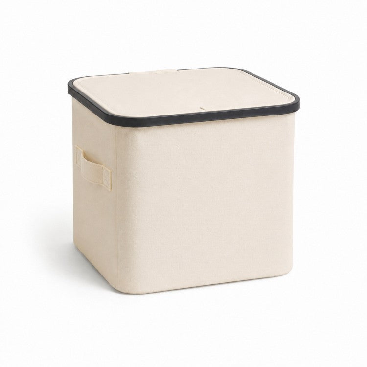 Multifunctional storage box with removable lid and carrying handles Kalsten