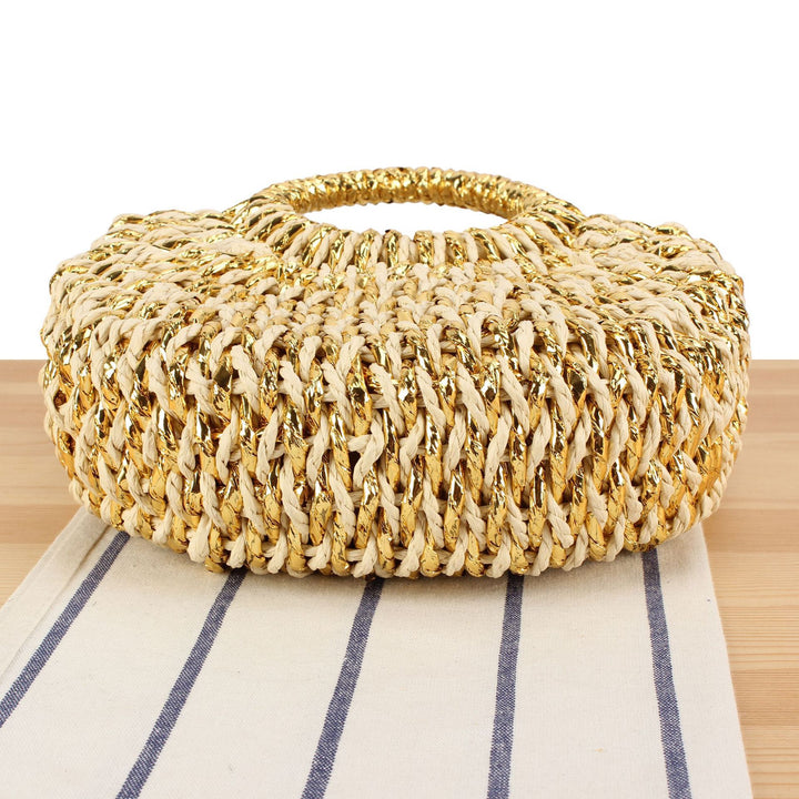Handbag with Sophisticated Braiding Kalsten