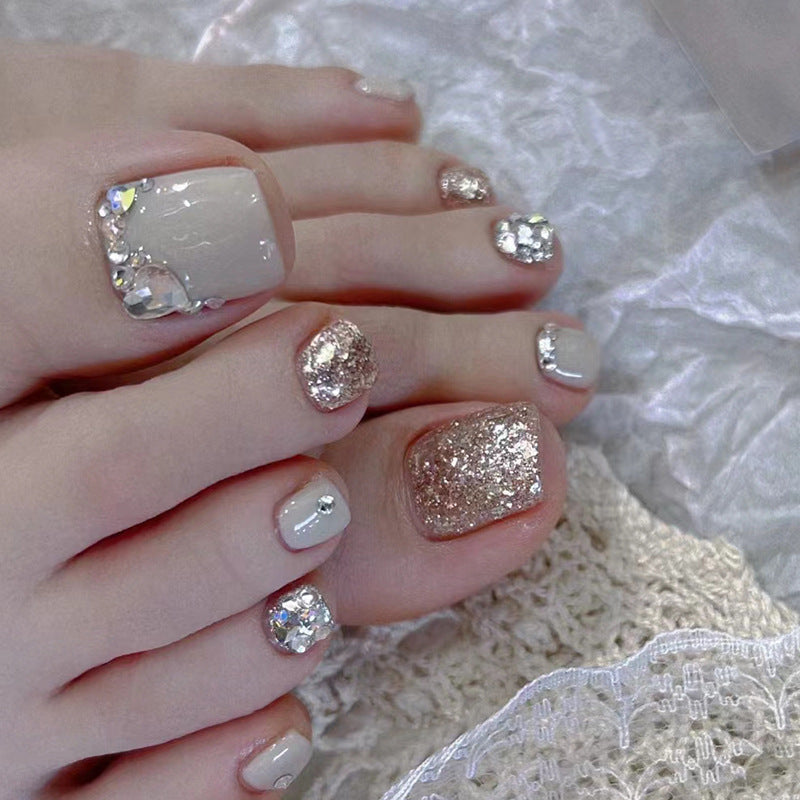 Glamorous Glitter Pedicure Kit Kalsten