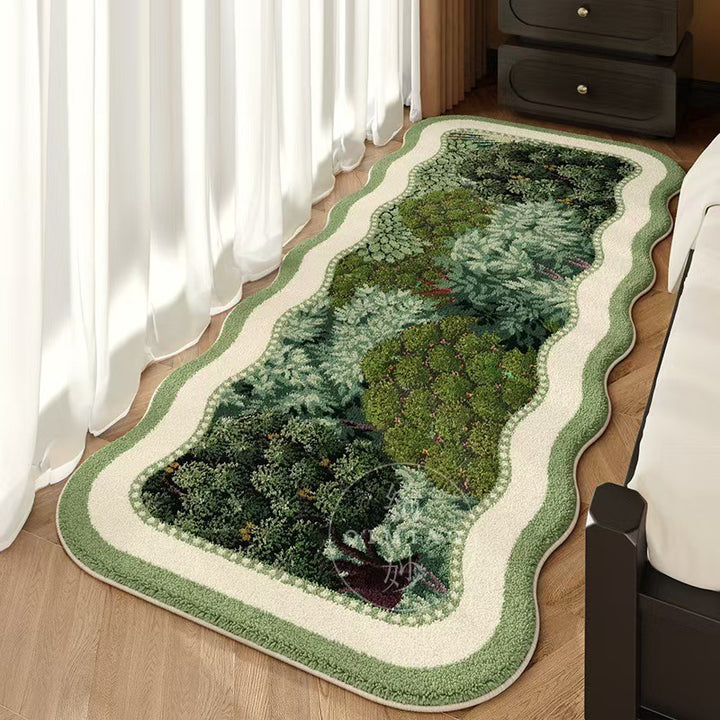 Decorative Floral Area Mat