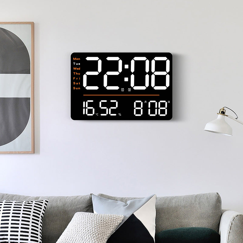 Digital Alarm Clock with Multifunction Temperature and Day of the Week Display Kalsten