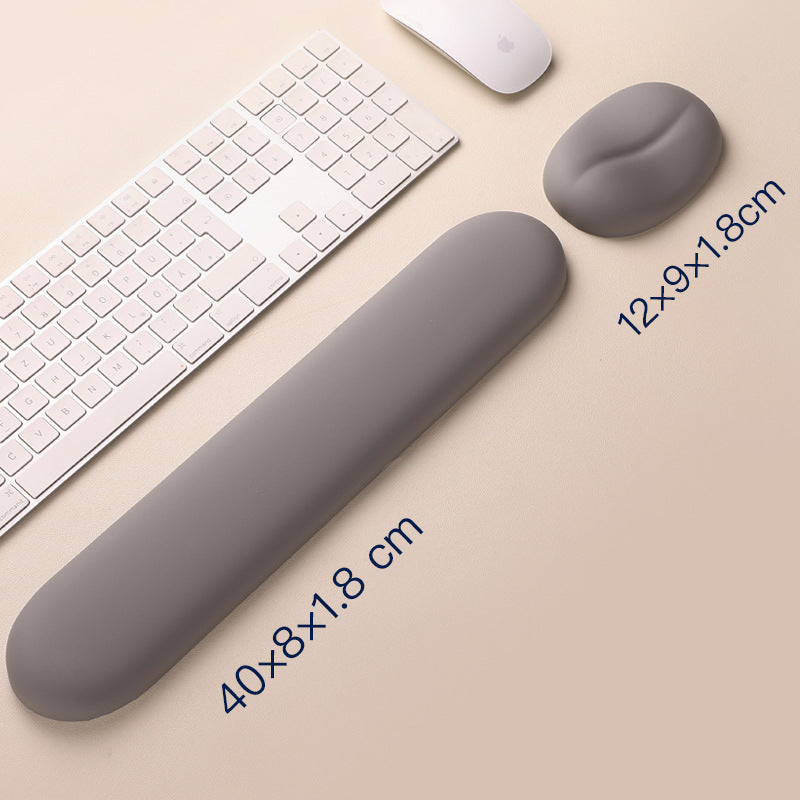 Ergonomic Keyboard Wrist Rest with Mouse Pad
