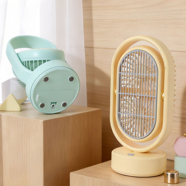 Women's Portable Table Fan with Stylish Housing and Effective Air Circulation Kalsten