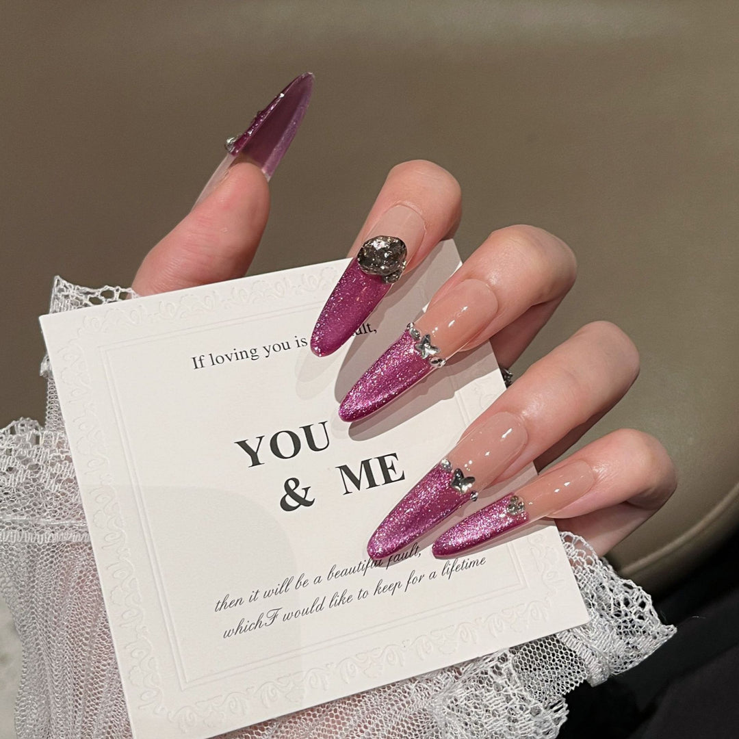Glamorous Stiletto Nail Art Extensions Kalsten