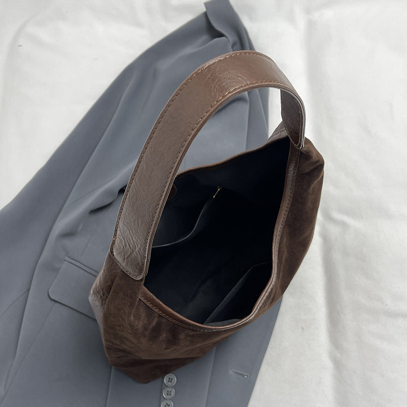 Suede Casual Hobo Bag Kalsten