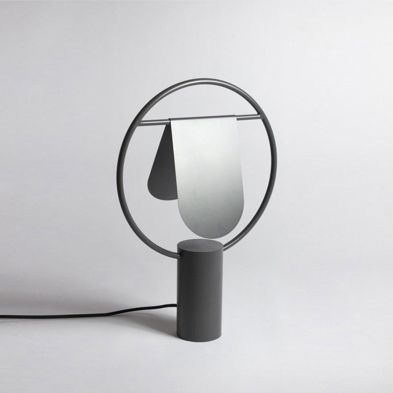 Artistic Table Lamp with Unique Silhouette