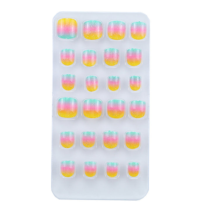 Playful Cartoon Animal Press-On Nail Set Kalsten
