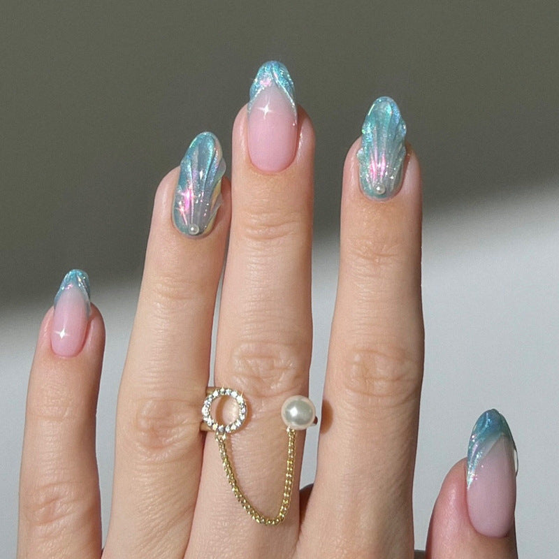 Elegant Heart-Designed Press-On Nail Tips Kalsten