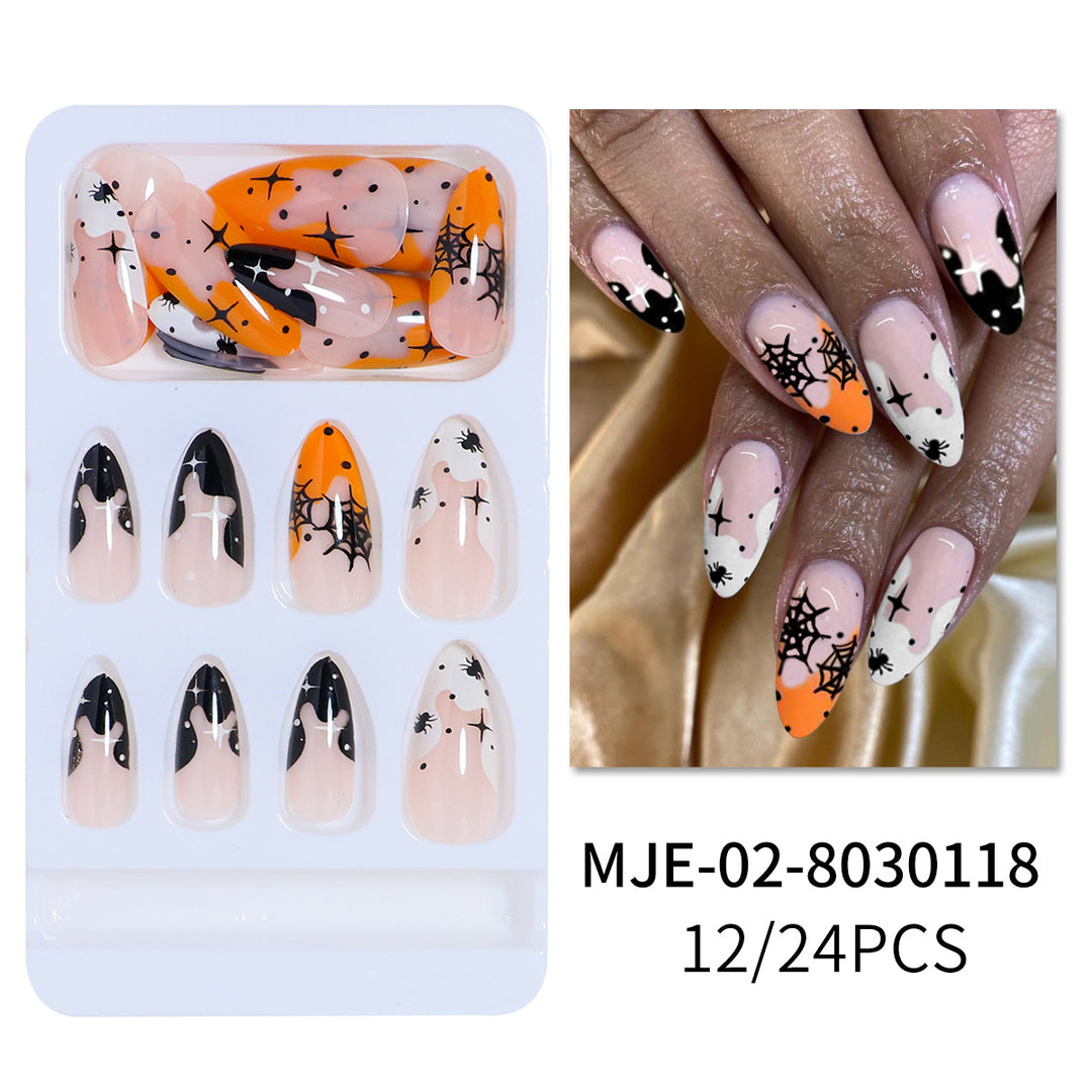 Artistic Abstract Press-On Nail Set Kalsten