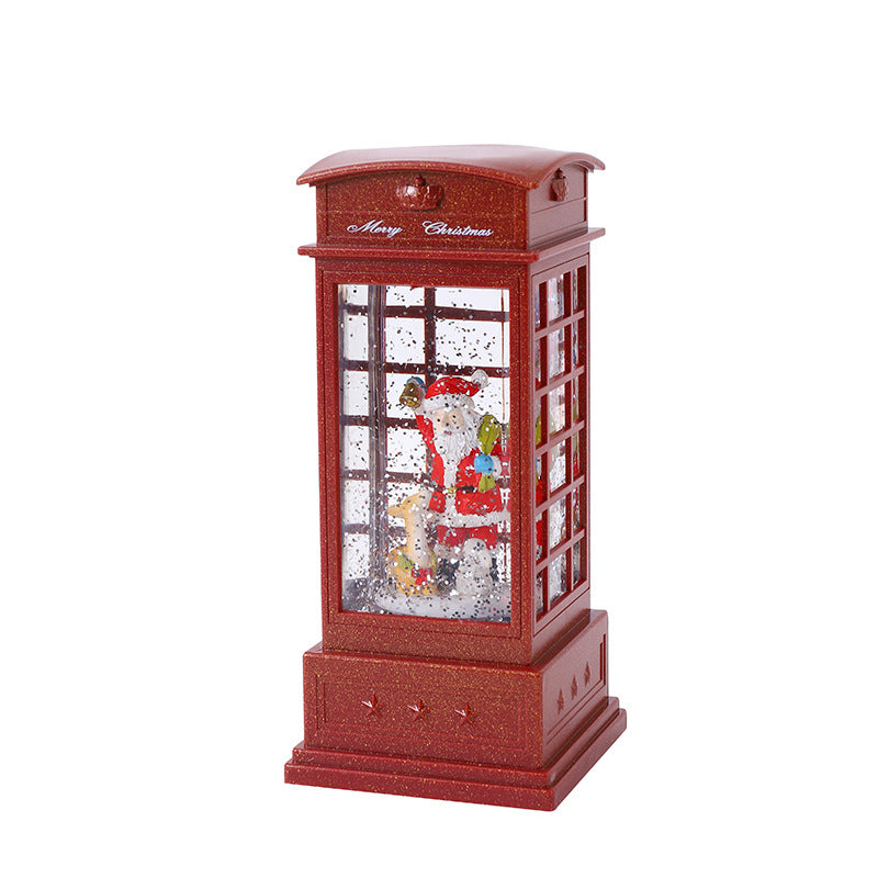 Nostalgic Christmas lantern with snowman motif Kalsten