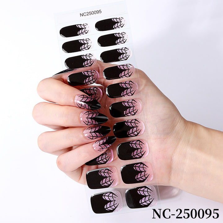 Halloween-Themed Nail Art Wraps