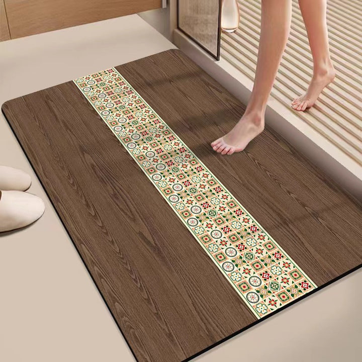 Decorative Memory Foam Bath Mat Kalsten
