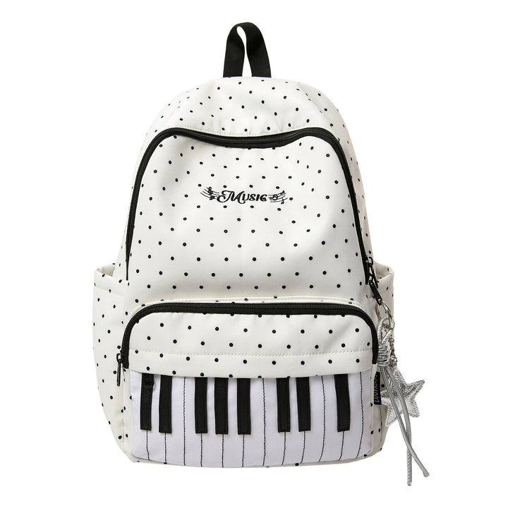 Musical-Themed Polka Dot Backpack Kalsten